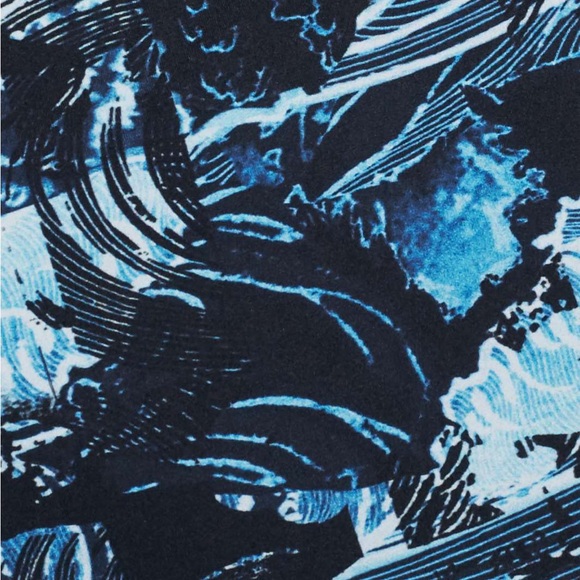 Lululemon Fast & Free Crop II Nulux Eternal Wave Leggings - Picture 3 of 12